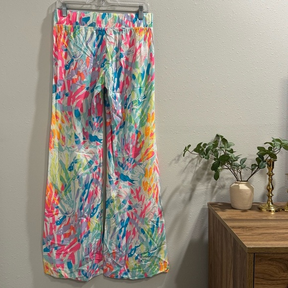 Lilly Pulitzer Size XS Sparkling Sands Bal Harbour Palazzo Pants Preppy Resort - Picture 2 of 6